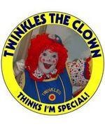 Twinkles clown character